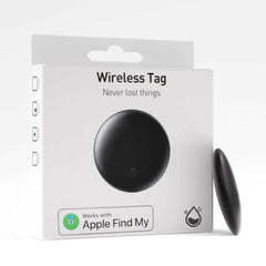 AUSHA Smart Bluetooth Tracker Device|No SIM Needed | Compatible with Apple Find My| Alert & Water Resistant | for Bags, Wallet, Luggage, Keys Finder
