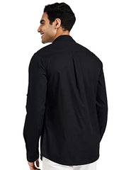 Amazon Brand - Symbol Men's Pack of 2 Cotton Casual Shirt| Regular Fit | Plain | Full Sleeve | Available in Plus Sizes