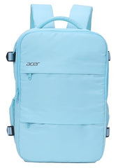 Acer Estilo Premium 15.6 Inch Blue Color Backpack I Water Resistent Polyester I Expandable, 2 Zipper Front Pocket, 2 More Compartment for Laptop and Other Accessories I USB Charging I Strolley Strap