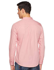 Amazon Brand - Symbol Men's Pack of 2 Cotton Casual Shirt| Regular Fit | Plain | Full Sleeve | Available in Plus Sizes