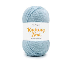 Craft Affair | Knitting Nest Acrylic Yarn (200 Meter, 100 Grams, 2mm) / Woolen Yarn/Acrylic Yarn for Knitting and Crocheting-Olive