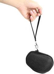 M.G.R.J® Portable Carrying Protector Case Cover for Logitech MX Master 4, Master 3, 3S, 2S Wireless Mouse (with Cushion & Lanyard) (Black)