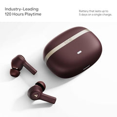boAt 2026 Launch Nirvana Ion TWS Earbuds (Lunar Black) | Massive 120 Hours Playtime, Quad Mics ENx™ Tech, Multipoint Connectivity, In-Ear Detection, Dual EQ Modes, and BEAST™ Mode