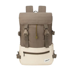 F Gear Canyon 18L Premium Canvas Laptop Backpack|Water-Resistant Fashionable Travel, Office & College Bag, Padded Laptop & Tablet Sleeves Fits Upto 17 Inch Laptop|Men & Women (Cosmic Orange)