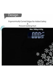 BMI Smart Digital Weighing Scale for Body Weight, Rechargeable Bathroom Scale With Body Fat Measurement - Gripit Advanced Smart Scale (Grayish Green)
