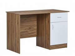 DeckUp Plank Uniti Engineered Wood Study Table and Office Desk (Bavarian Beech, Matte Finish)