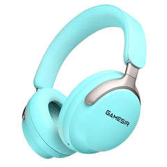 GameSir Newly Launches Echo Plus: Premium Over-Ear Wireless Bluetooth Headphones Deep Bass, Passive Noise Cancellation, Built-in Mic,5 Hours of Music & Talk Time, for Adults Men & Women (White)