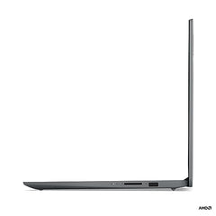 Lenovo IdeaPad 1 AMD Ryzen 5 5500U 15.6" HD Thin and Light Laptop (8GB RAM/512GB SSD/Windows 11 Home/Office Home 2024/1 Year ADP Free/Grey/1.6Kg), 82R4011MIN