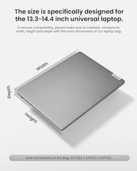 tomtoc 360° Protective Laptop Sleeve for 14-inch MacBook Pro M5 Pro/Max