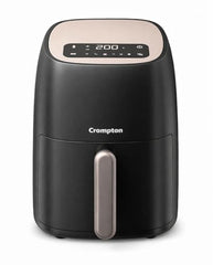 Crompton Ameo Edge 5L Digital Air Fryer, NutriGuard Technology, 10 Preset Menus, Interactive Digital Display, SilentPro Technology, Edge-to-Edge Design,1 Year Warranty (ACGAF-AMEO EDGE 5L)