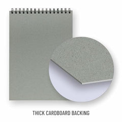 Anupam SketchO Sketch Book A4 Top Wiro Bound Drawing Book Acid Free Paper 140 GSM Professional-Grade Sheets or Artists, Professional (60 Sheets, 120 Pages)