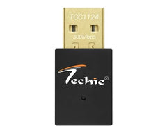 Techie USB Wi-Fi Adapter 600Mbps with Bluetooth 4.2 Dual Band USB 2.0