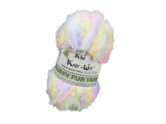 Crochet Soft Fluffy Fur Yarn Pink Chunky Polyester Plush Fur Eyelash