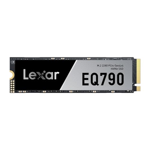 Lexar EQ790 SSD 2TB, M.2 2280 PCIe Gen4x4 NVMe 1.4 Internal Solid State Drive, Up to 7000MB/s Read 5000MB/s Write for Intense Workloads, PS5 PC Gaming