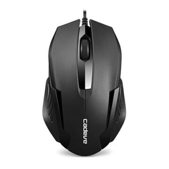 Kaidiwei 001 Mouse | Wired USB for Business & Home | Precise Rapid Clicks for Laptop, PC, MacBook | Quiet & Comfortable | Ergonomic Design | 4000 DPI Sensor | Universal Compatibility