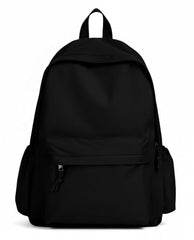 Half Moon Midnight Anti-Theft Laptop College Bag | 2 compartments, bottle holder, organizer, school bag for boys and girls, college bag for women and men, office bag, travel bag man (Dark Black)