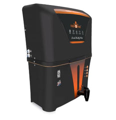 AQUA D PURE 4 in 1 Zinc + Copper + Alkaline Ro Water Purifier With Inbuilt TDS Adjuster, RO, UV, UF and Auto Shut Off Function, 12L, 10 Stage Purification Method, Black