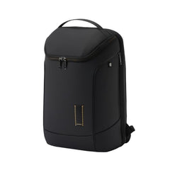 MOKOBARA Transit Backpack | Fits Laptop Up To 16 Inch, 30L Capacity, Water-Resistant Polyester, Vegan Leather Trims | Money Moves, Black