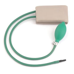 Regular BP Cuff with Bladder, Bulb, & Valve - BP Monitor Cuff & Other Brands - BP Cuff For Aneroid/Mercurial Sphygmomanometer (Green)