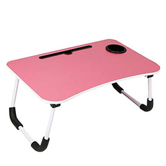 YAJNAS Adjustable Lap Desk with Aluminum Frame, Powder Coated Finish, White, for Study, Work, or Presentations