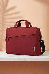 S. B. COLLECTION Waterproof Laptop Side Bag 30 L Trolley Attach Bag with File Compartment for Daily Routine Use (Maroon)