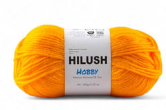 HILUSH Hobby,Wool Yarn dk Acrylic Hand Knitting Yarn Ball (100g/1 Ball),Suitable for Craft amigurumi Shade 001 (Sky Blue)