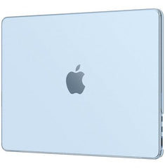 EooCoo Case for MacBook Air 15 inch M5 M4 M3 M2 2026-2023, Sparkly Clear