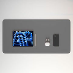Scarters Desk Mat & Extended Mouse Pad 90x45cm | Reversible, Blue & Yellow