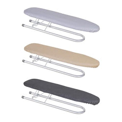 SNAPPSY Foldable Sleeve Ironing Board Sleeve Cuffs and Collars Handling Space Saving Gray