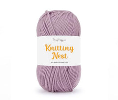 Craft Affair | Knitting Nest Acrylic Yarn (200 Meter, 100 Grams, 2mm) / Woolen Yarn/Acrylic Yarn for Knitting and Crocheting-Olive