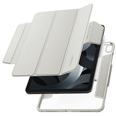 Spigen Flip case for iPad Air 11 inch M4 (2026), iPad Air 11 inch M3/M2 (2025-2024), 10.9 inch 5th/4th Gen (2022/2020), Trifold, Pencil Holder, Full Cover(Liquid Air Folio) - Black