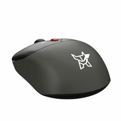Arctic Fox ProMaxe Wireless Mouse | 2400 DPI |2.4 GHz with USB Nano Receiver | High Precision Optical Tracking| for PC/Mac/Laptop - Cool Gray