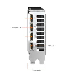 GIGABYTE GeForce RTX 5060 WINDFORCE MAX OC 8GB GDDR7, PCIe 5.0 Graphics Card – Blackwell DLSS 4, 3840 CUDA Cores, 2512 MHz Boost Clock, 128-bit, HV Fans