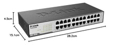 D-Link DES-1024D 24-Port Fast Ethernet Unmanaged Switch