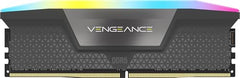 CORSAIR Vengeance RGB DDR5 RAM 64GB (2x32GB) 6000MHz CL40 AMD Expo iCUE Compatible Computer Memory - Gray (CMH64GX5M2B6000Z40)