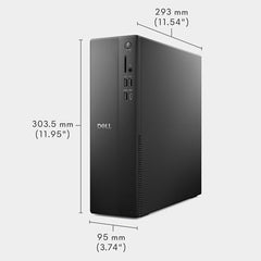 Dell Tower Desktop ECT1250 - Intel Core Ultra 7-265 Processor, Intel UHD Graphics, 16GB DDR5 5600MT/s Memory, 1TB M.2 SSD, 3.0 SD Card Reader, Wired Keyboard and Mouse, Basic Onsite Service