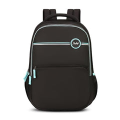 Skybags Thrive 17 Inch Compatible Laptop Backpack 30L | 3 Compartments with Quick-Access Front Pocket | Padded Back Panel & Side Bottle Pockets | Office & Travel Backpack for Men & Women (Dark Green)