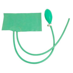 Regular BP Cuff with Bladder, Bulb, & Valve - BP Monitor Cuff & Other Brands - BP Cuff For Aneroid/Mercurial Sphygmomanometer (Green)