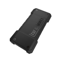 ASUS TUF Gaming A2- USB-C 3.2 Gen 2x2 Portable SSD Enclosure, Dual M.2 NVMe PCIe and SATA, MIL-STD-810H Drop Resistance, IP68 Water and dust Resistance, Aluminum Alloy Chassis and a Thermal pad