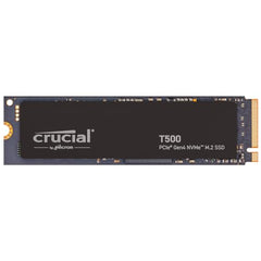 Crucial T500 500GB Gen4 NVMe M.2 Internal Gaming SSD, Up to 7200MB/s, Laptop & Desktop Compatible + 1mo Adobe CC All Apps - CT500T500SSD8