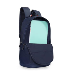Tommy Hilfiger Laptop Backpack Elbert - Navy | Backpack for School, College and work | Water-Resistant, Fits 15-inch Laptop, with Rain Cover, Trolley Holder & 1-Year Warranty | 31L Capacity