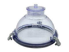 AJS spares- Big/Wet Jar Lid Suitable for PHILIPS Mixer Grinder Jars (with 3 Clips) | Mixer Grinder Jar Lid Replacement Parts & Accessories (Polycarbonate, Transparent)