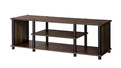DeckUp TV1240B Tube-N-Turn Engineered Wood TV Unit (Walnut, Matte Finish)