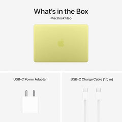 Apple 2026 MacBook Neo 13″ Laptop with A18 Pro chip: Built for AI and Apple Intelligence, Liquid Retina Display, 8GB Unified Memory, 256GB SSD Storage, 1080p FaceTime HD Camera; Indigo