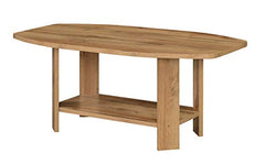 DeckUp Dusun Engineered Wood Coffee Table (Dark Wenge, Matte Finish)