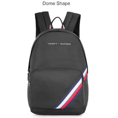Tommy Hilfiger Unisex Roselle Plus 20L Laptop Backpack - Burgundy & Navy with Trolley Strap - Ideal for College, Work & Travel