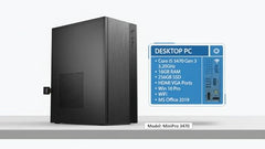 Computer Desktop PC CPU i5-3470 Gen 3.20Ghz II 16GB Ram II 256GB SSD II HDMI VGA Ports II Win 10 Pro II WiFi + Bluetooth II MS Office II Full Metal