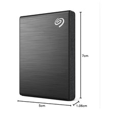 Seagate One Touch 2 TB External SSD up to 1030 Mb/s, for Windows and Mac, with Android App, 3 yr Data Recovery Services, Portable Solid State Drive Black (STKG2000400)