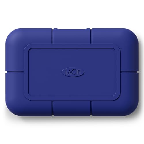 LaCie Rugged SSD Pro5 2TB External SSD – TB5, speeds 6700/5300MB/s (STNA2000400)
