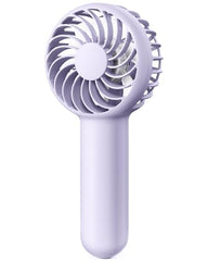 Gaiatop Mini Handheld Fan, Lightweight Hand Fan for Women Cute Design 3 Speed Strong Wind Portable Fan, USB Rechargeable Fan Personal Fan for Indoor Outdoor Travel Makeup(Pink)